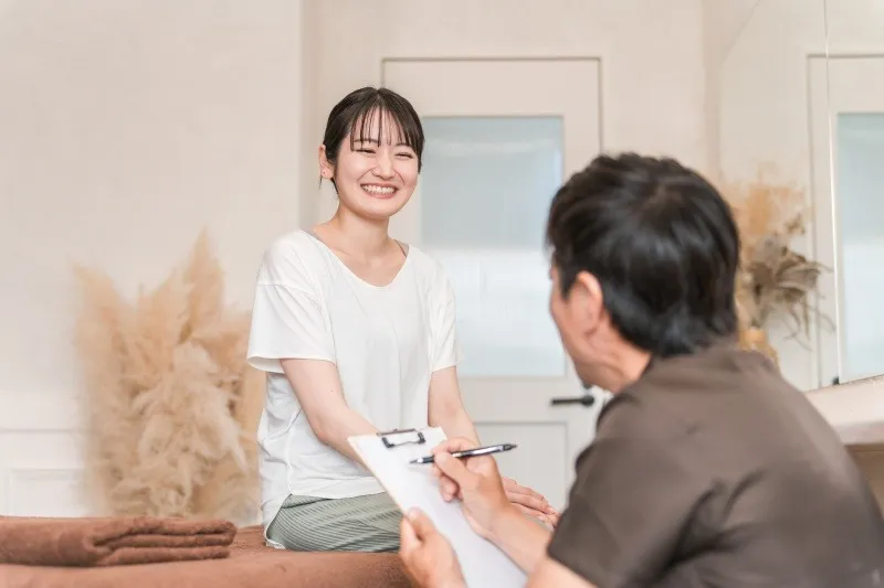 肩の痛みがひどく…